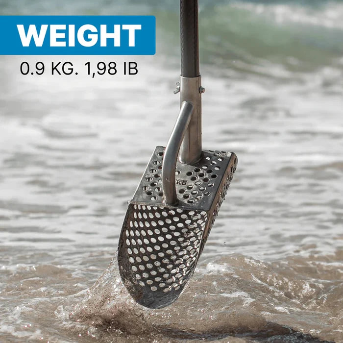 CKG 12x5" Universal Sand Scoop - Stainless Steel