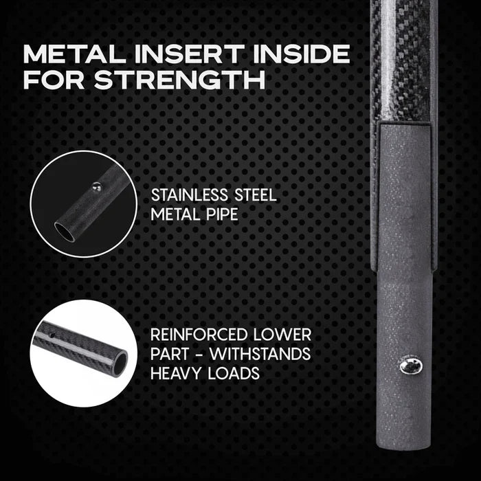 CKG Universal Travel Handle - Black Carbon Fiber