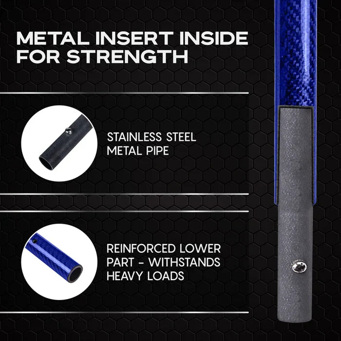 CKG Universal Travel Handle - Blue Carbon Fiber