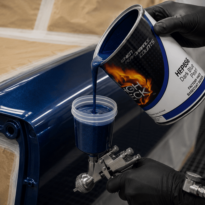 Dark Blue Pearl Ford DX Basecoat Paint, Gallon, High Teck HFP856 -HFP856-1 - Eagle National Supply