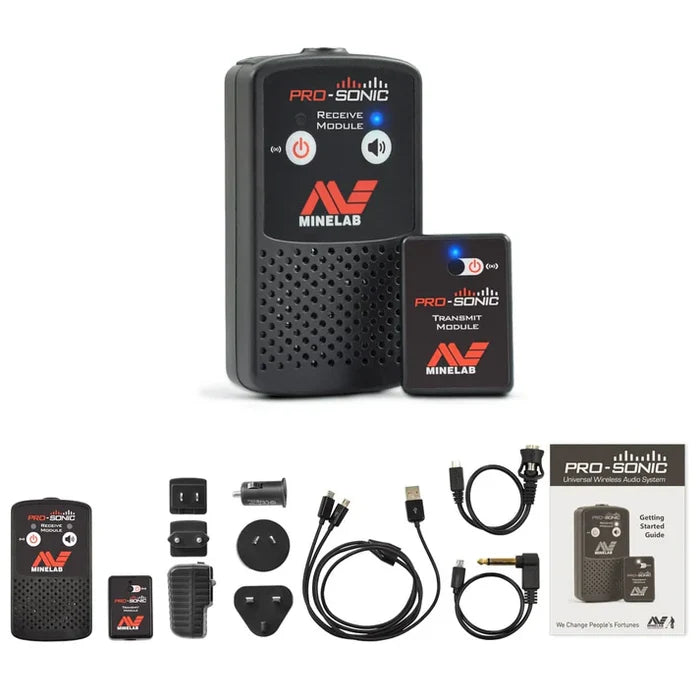 Demo - Minelab PRO‑SONIC Wireless Metal Detector Audio System