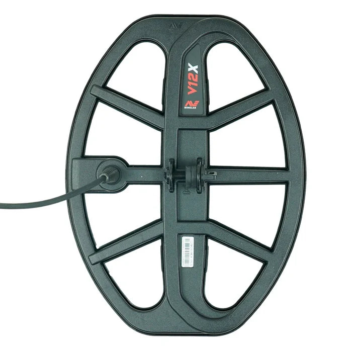 DEMO- Minelab V12X Waterproof 12 x 9 inch Elliptical Double-D Search Coil with Cover for the X-Terra Pro