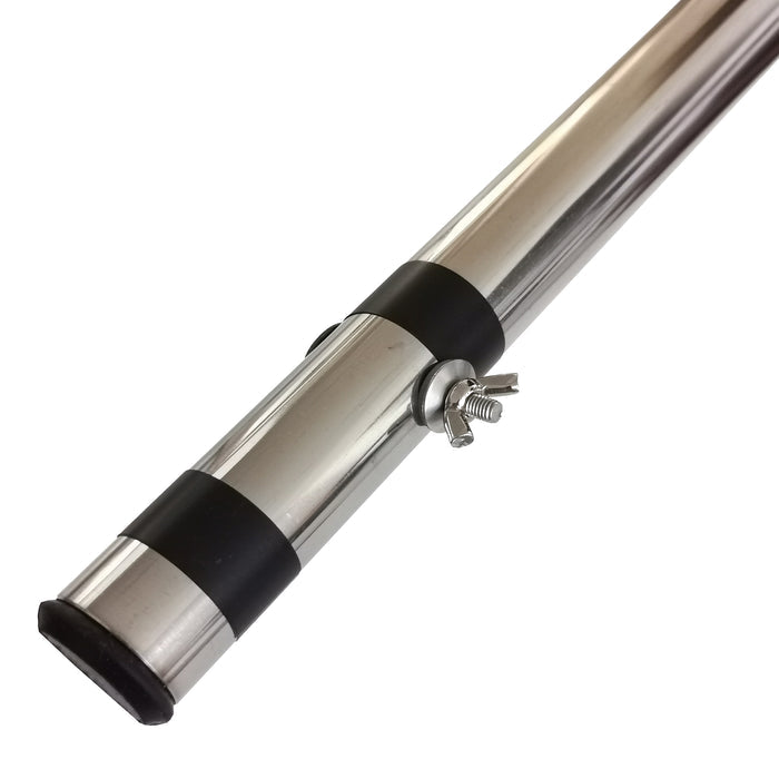 DragonXT Large & Strong Travel Stainless Steel Long Pole for Scoop