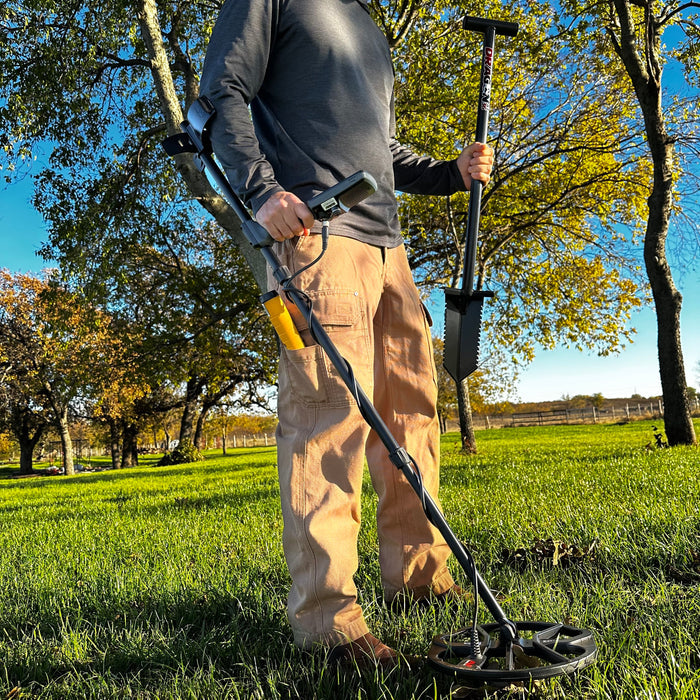 DragonXT Long T-Handle 36" Professional Shovel for Metal Detecting