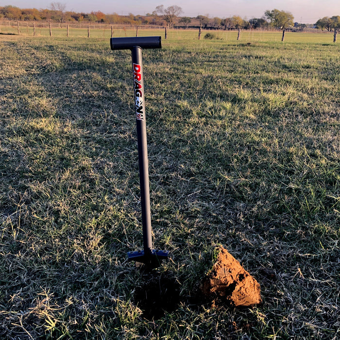 DragonXT Long T-Handle 36" Professional Shovel for Metal Detecting