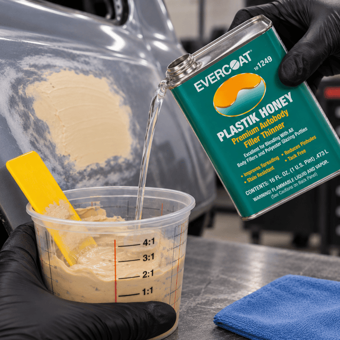 EVERCOAT® 101249 Plastic Honey Filler Thinner, Pint -1249 - Eagle National Supply