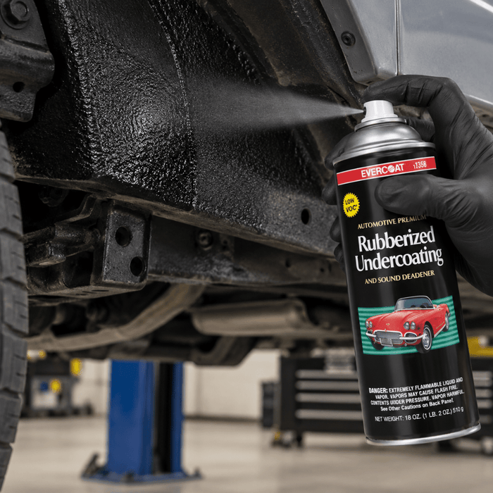 EVERCOAT® 101348 Low VOC Rubberized Black Undercoating, 18 oz can -1348 - Eagle National Supply