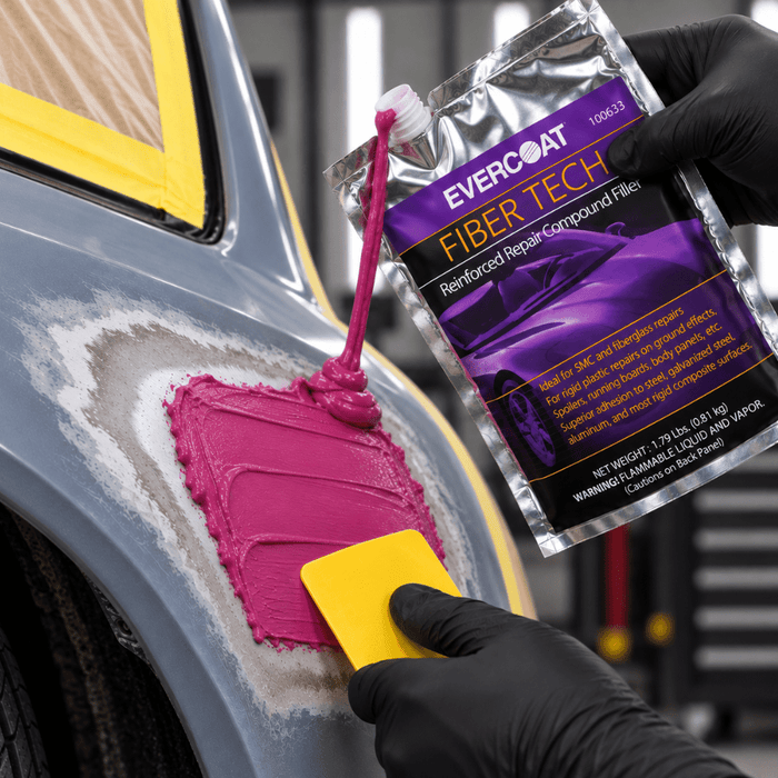 EVERCOAT® FIBER TECH 633 Repair Compound Filler, 24 oz Pouch, Magenta -633 - Eagle National Supply