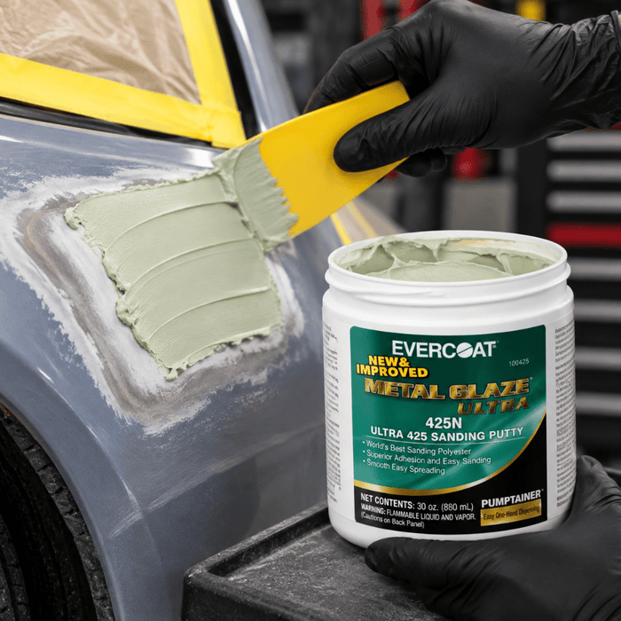 EVERCOAT METAL GLAZE Ultra 425 Sanding Putty, 30 oz Pumptainer -425 - Eagle National Supply