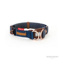 EzyDog Double Up Dog Collar Small Denim-Habitat Pet Supplies