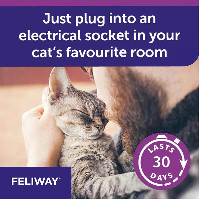 Feliway Pheromone Diffuser Refill for Cats 48ml 3 Pack