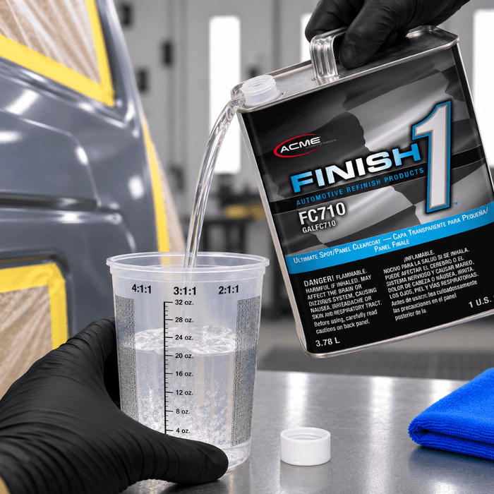 Finish 1 Acme FC710 Spot/Panel Clearcoat, 1 Gal -FC710-1 - Eagle National Supply