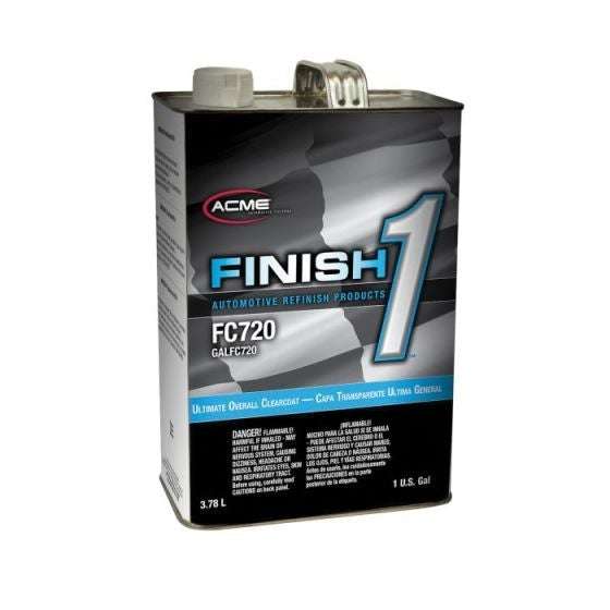 Finish 1 Acme FC720 4:1 Ultimate Clearcoat + FH611 Fast Hardener Kit -FC720-1+FH611-4---Eagle National Supply