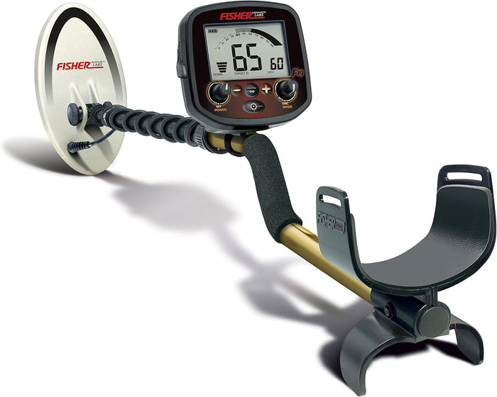 Fisher F19 Metal Detector with 10" or 11" DD Search Coil