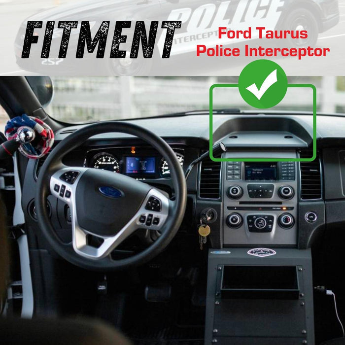 Ford Taurus Police Interceptor RubiGrid® Dash Mount Phone Holder 2012-2019