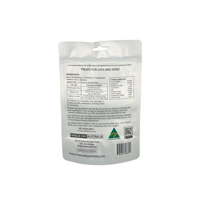 Freeze Dry Australia Calming Support Treats for Cats and Dogs 100g