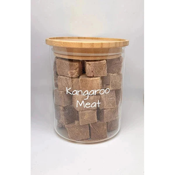 Freezy Paws Freeze Dried Kangaroo Meat Dog and Cat Treats 80g
