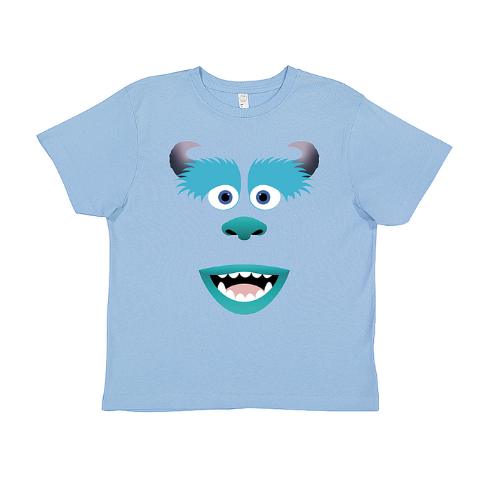 Friendly Blue Monster Kids Tee