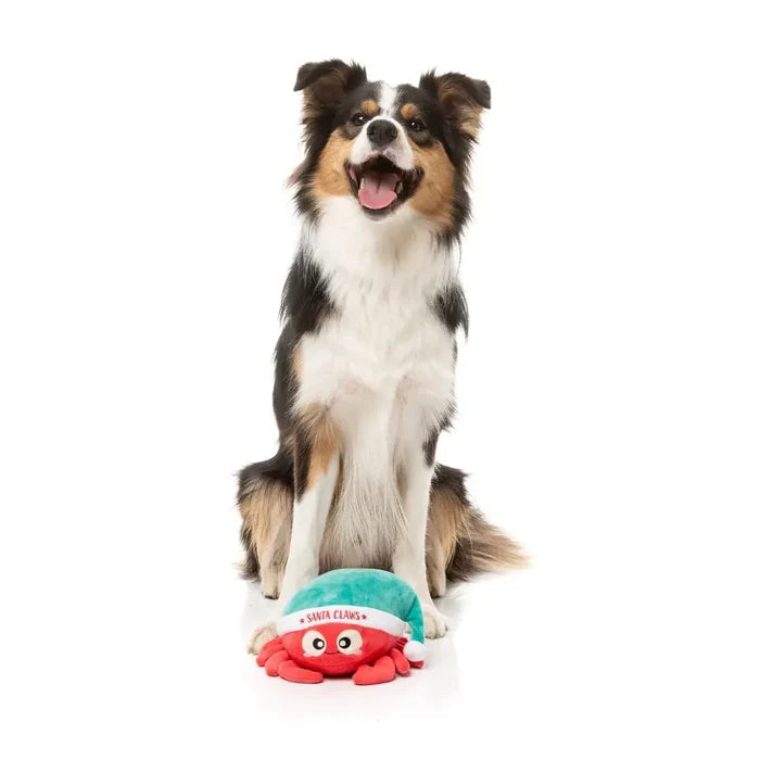 Fuzzyard Christmas Santa Claws Dog Toy ***