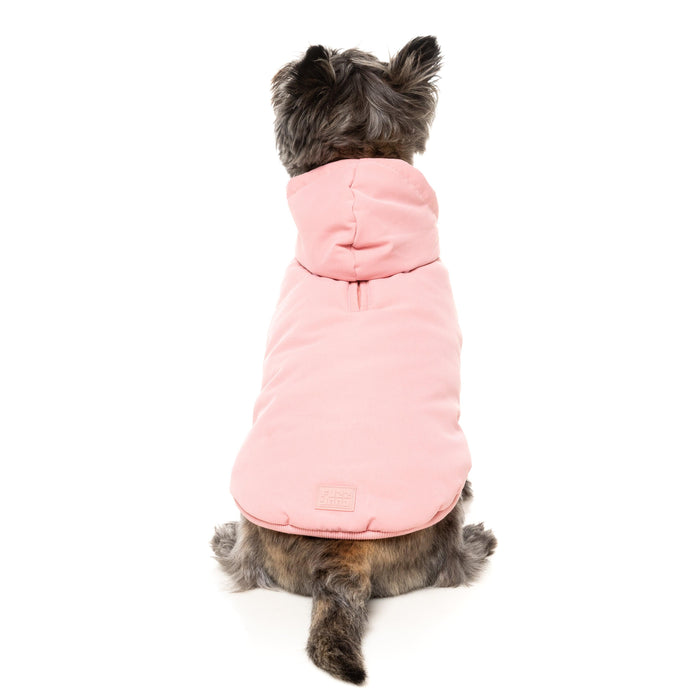 FuzzYard Dog Apparel Essential Padded Hooded Jacket Pink Size 5 ***