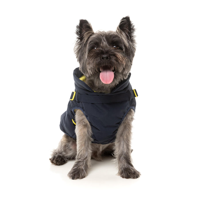 FuzzYard Dog Apparel Harness Jacket Horizon Navy Size 3 ^+^