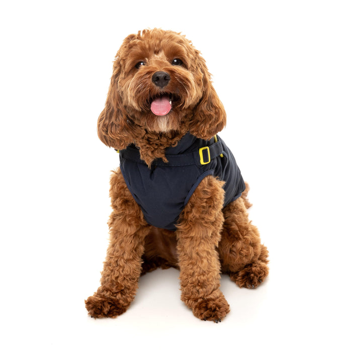 FuzzYard Dog Apparel Harness Jacket Horizon Navy Size 3 ^+^