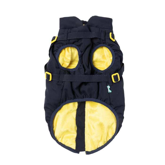 FuzzYard Dog Apparel Harness Jacket Horizon Navy Size 3 ^+^