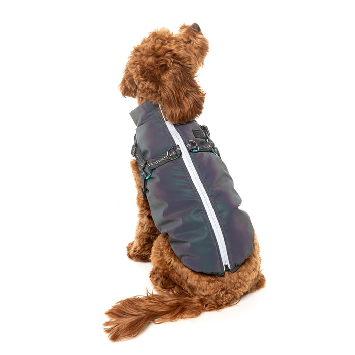 FuzzYard Dog Apparel Harness Jacket Reflective Flash Size 3