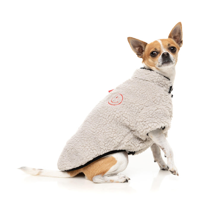 FuzzYard Dog Apparel Jacket Basecamp Stone Size 5 ***-Habitat Pet Supplies