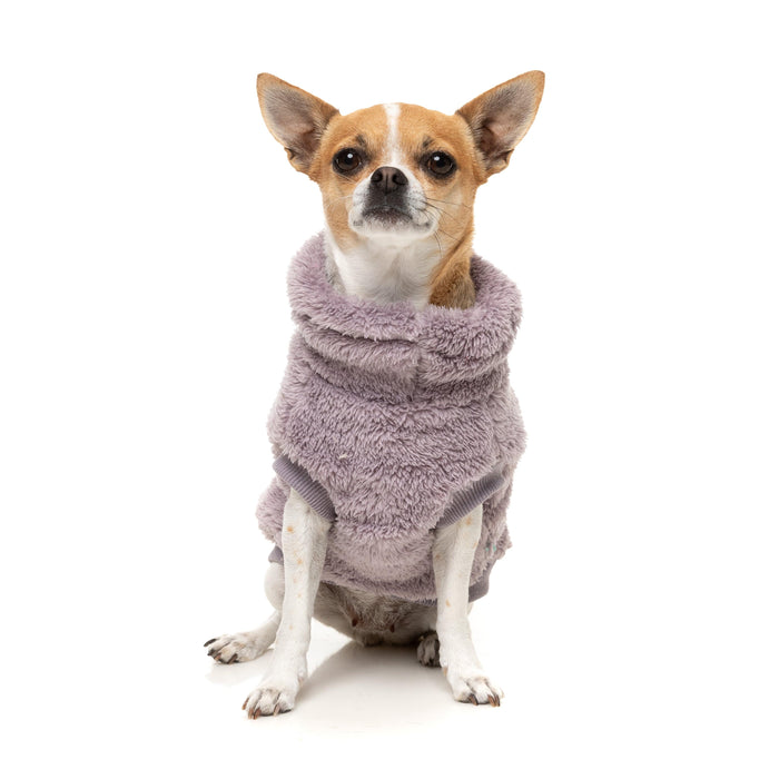 FuzzYard Dog Apparel Turtle Teddy 25 Sweater Lavender Size 3 ^+^-Habitat Pet Supplies