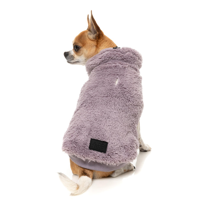 FuzzYard Dog Apparel Turtle Teddy 25 Sweater Lavender Size 3 ^+^