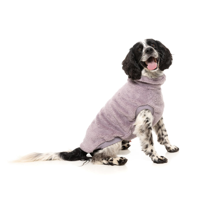 FuzzYard Dog Apparel Turtle Teddy 25 Sweater Lavender Size 3 ^+^