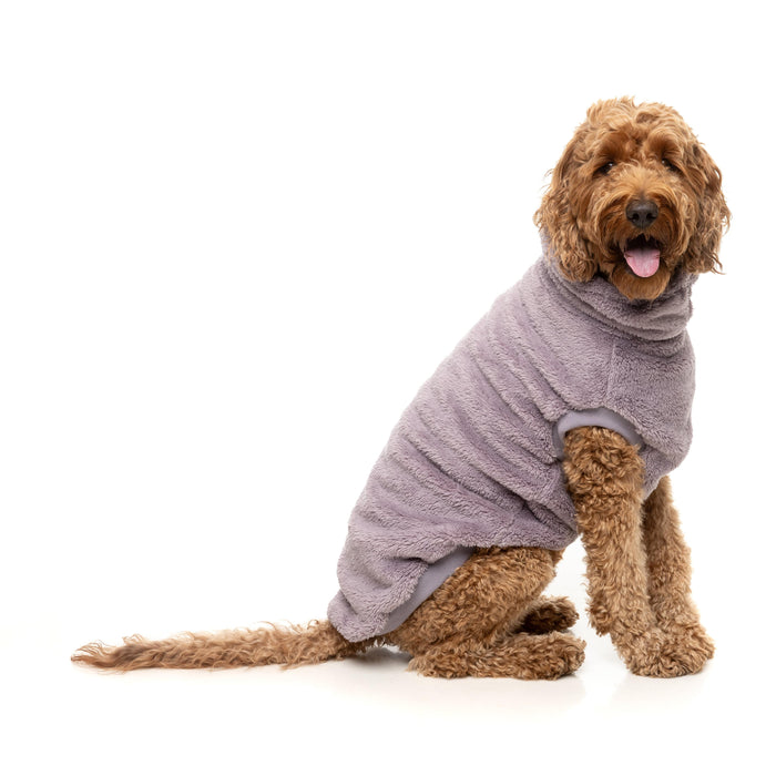 FuzzYard Dog Apparel Turtle Teddy 25 Sweater Lavender Size 3 ^+^