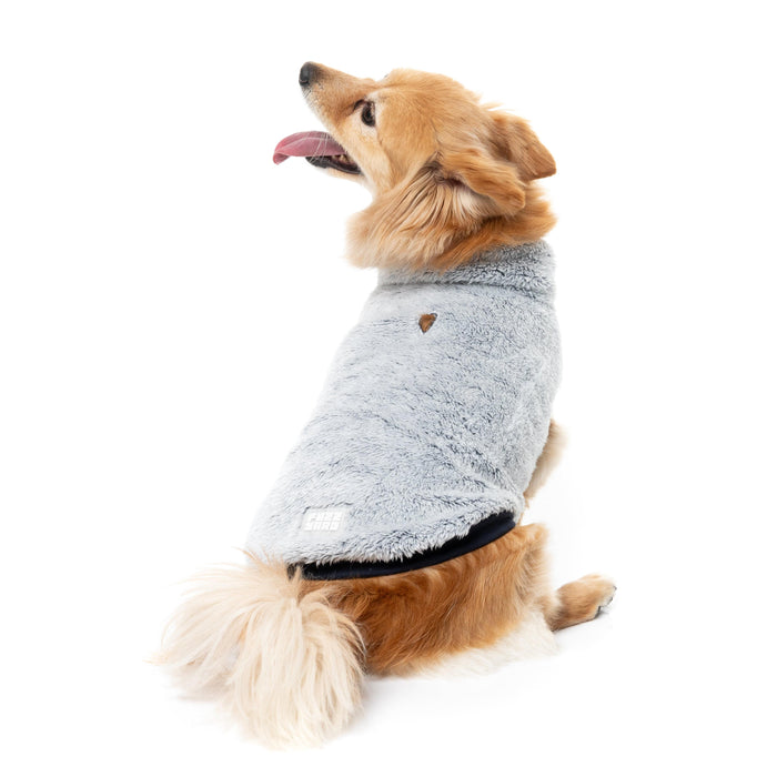 FuzzYard Dog Apparel Turtle Teddy 26 Sweater Frosted Navy Size 4