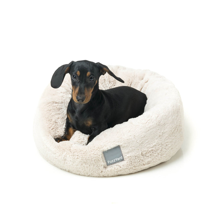 FuzzYard Dreameazzzy Dog Bed Cream Medium