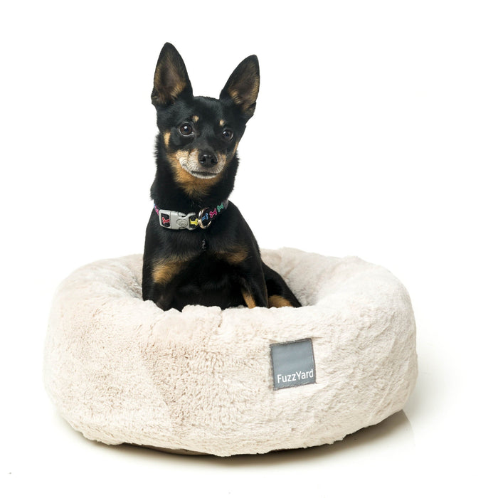 FuzzYard Dreameazzzy Dog Bed Cream Medium