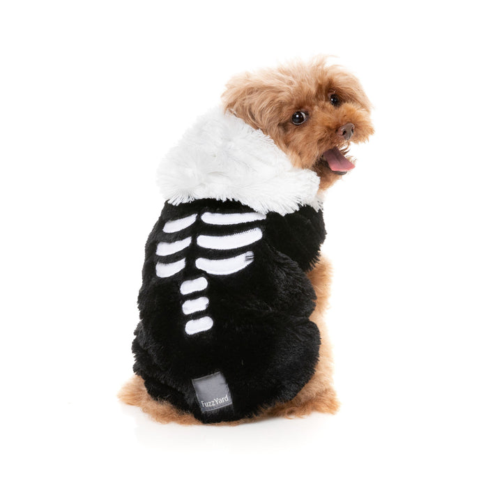 Fuzzyard Halloween Dog Apparel Jerry Spinefield Hoodie Size 5 ***