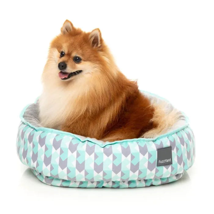 Fuzzyard Reversible Dog Bed Mint Fizz Medium