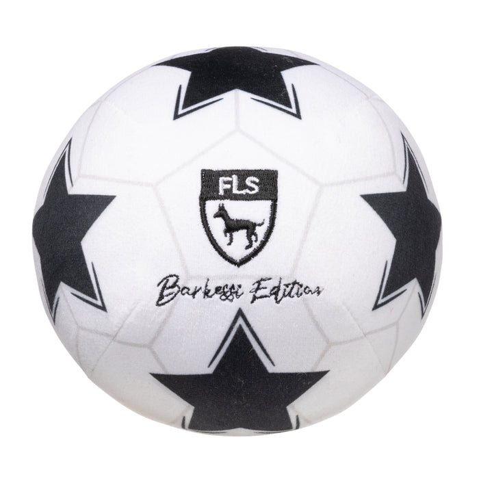 FuzzYard Soccer Ball Soft Dog Toy-Habitat Pet Supplies