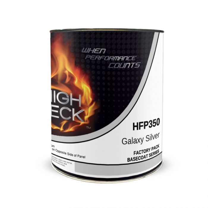 Galaxy Silver GM WA-519F Basecoat Paint, Quart, High Teck HFP350 -HFP350-4---Eagle National Supply