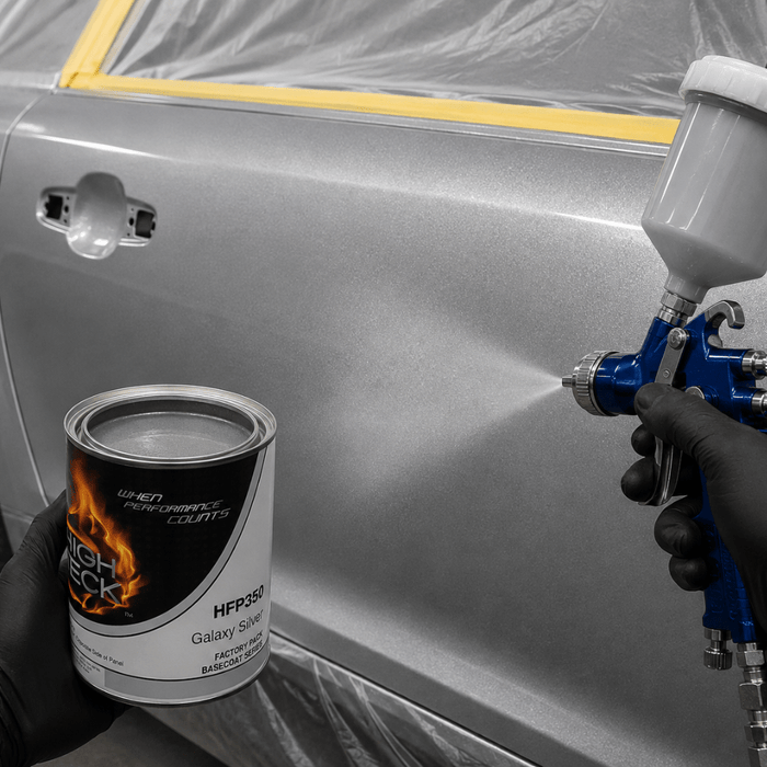 Galaxy Silver GM WA-519F Basecoat Paint, Quart, High Teck HFP350 -HFP350-4 - Eagle National Supply