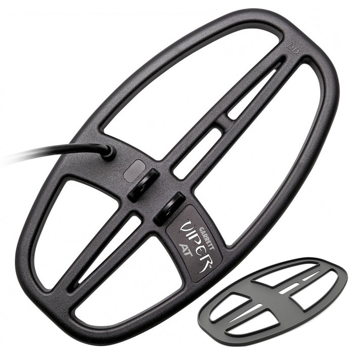 Garrett 6" x 11" VIPER DD Submersible Searchcoil with Cover for AT MAX, AT GOLD, AT PRO