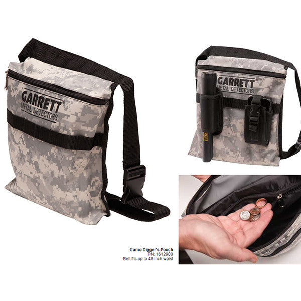Garrett ProPointer AT Pinpointer with Garrett Edge Digger and Camo Digger's Pouch