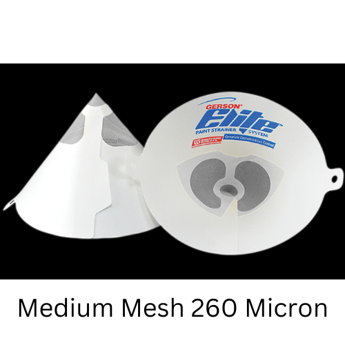 GERSON Elite 260 Micron Medium Mesh Paint Strainer, 1000 pc -010701---Eagle National Supply