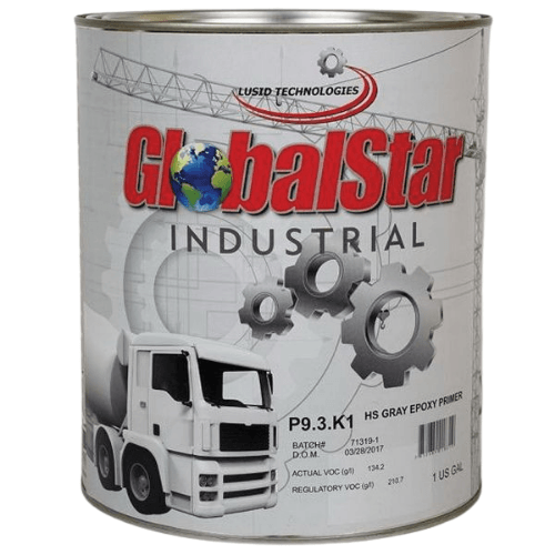 GlobalStar P9.3.K1 High Build Epoxy Primer, 1 gal Gray -P93K1---Eagle National Supply