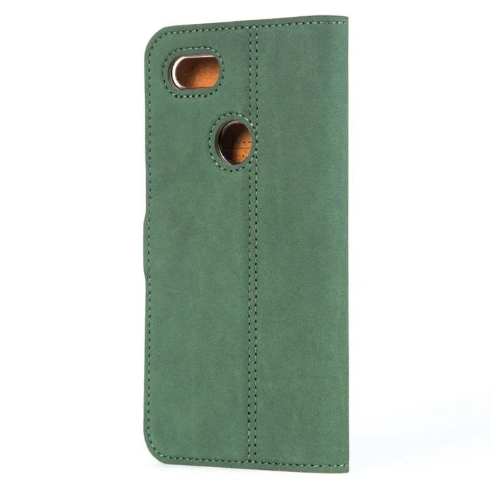 Snakehive Vintage Wallet Google Pixel 3 XL - Vintage Leather Wallet Phone Case Vintage Leather Wallet Case for Google Pixel 3 XL