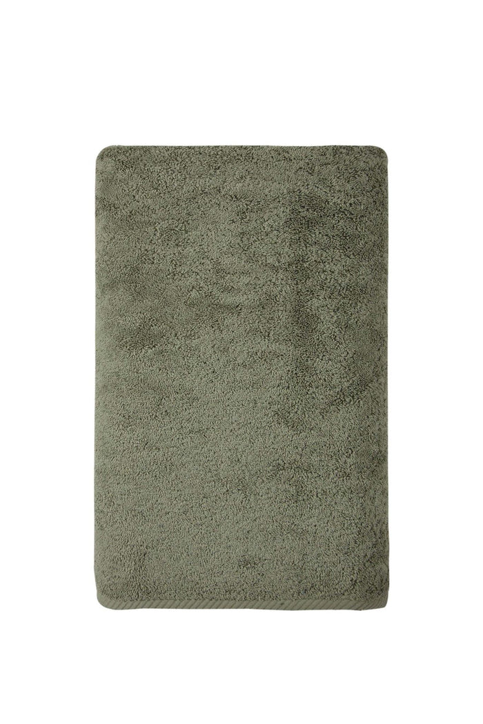 Green Turkish Cotton 40" X 70" Bath Sheet