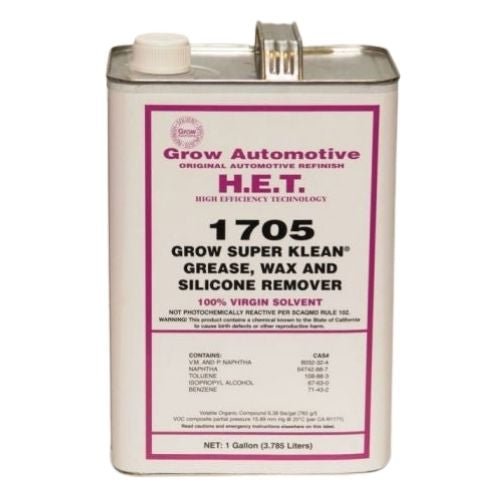 Grow Automotive 1705 Grease Wax and Silicone Remover, Gallon -1705-1---Eagle National Supply