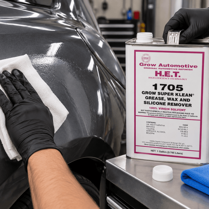 Grow Automotive 1705 Grease Wax and Silicone Remover, Gallon -1705-1 - Eagle National Supply