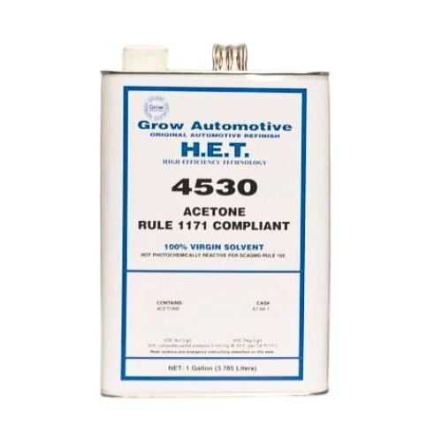 Grow Automotive low VOC Acetone Cleaning Solvent, Gallon -4530-1---Eagle National Supply